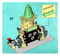 LEGO 3828 instructions page 51 – build guide