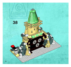 LEGO 3828 instructions page 52 – build guide