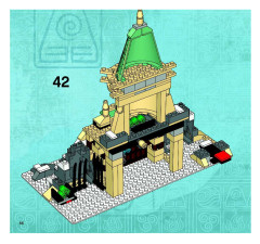LEGO 3828 instructions page 56 – build guide