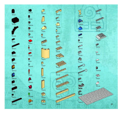 LEGO 3828 instructions page 57 – build guide