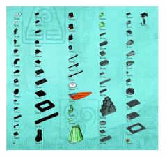 LEGO 3828 instructions page 58 – build guide