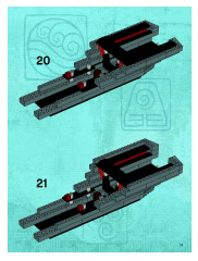 LEGO 3829 instructions page 13 – build guide