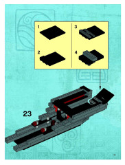 LEGO 3829 instructions page 15 – build guide