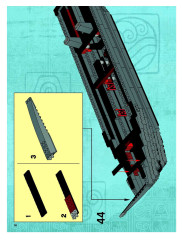 LEGO 3829 instructions page 36 – build guide