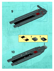 LEGO 3829 instructions page 6 – build guide