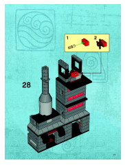 LEGO 3829 instructions page 77 – build guide