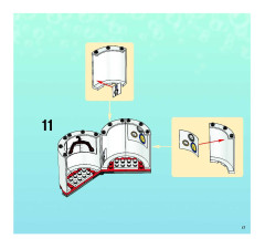 LEGO 3831 instructions page 17 – build guide