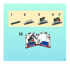 LEGO 3831 instructions page 19 – build guide
