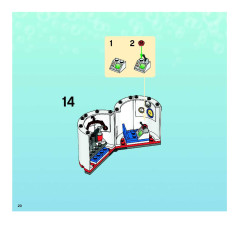 LEGO 3831 instructions page 20 – build guide