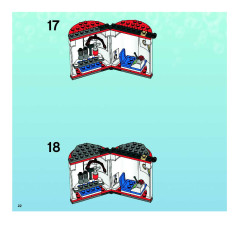 LEGO 3831 instructions page 22 – build guide