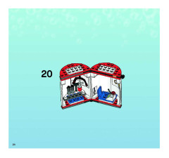 LEGO 3831 instructions page 24 – build guide