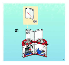 LEGO 3831 instructions page 25 – build guide