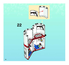LEGO 3831 instructions page 26 – build guide