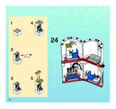 LEGO 3831 instructions page 28 – build guide