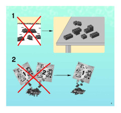 LEGO 3831 instructions page 3 – build guide
