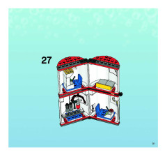 LEGO 3831 instructions page 31 – build guide