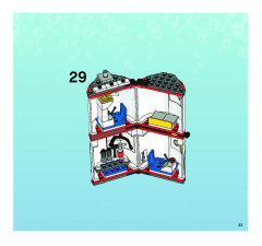 LEGO 3831 instructions page 33 – build guide