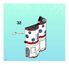 LEGO 3831 instructions page 36 – build guide