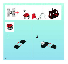 LEGO 3831 instructions page 38 – build guide