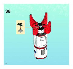 LEGO 3831 instructions page 44 – build guide