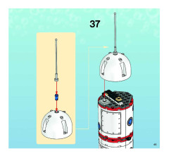 LEGO 3831 instructions page 45 – build guide