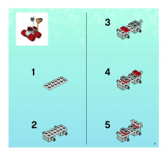 LEGO 3831 instructions page 5 – build guide