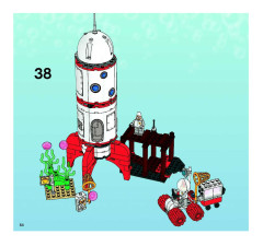 LEGO 3831 instructions page 54 – build guide