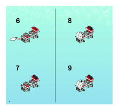 LEGO 3831 instructions page 6 – build guide