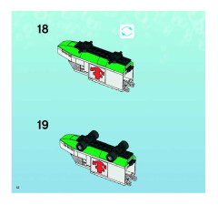 LEGO 3832 instructions page 12 – build guide