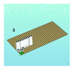 LEGO 3832 instructions page 17 – build guide