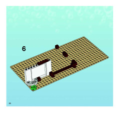LEGO 3832 instructions page 20 – build guide