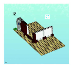 LEGO 3832 instructions page 26 – build guide