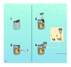 LEGO 3832 instructions page 32 – build guide