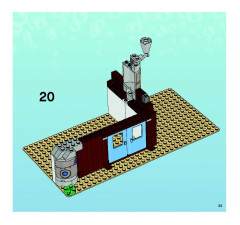 LEGO 3832 instructions page 35 – build guide