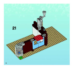 LEGO 3832 instructions page 36 – build guide