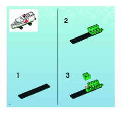 LEGO 3832 instructions page 4 – build guide