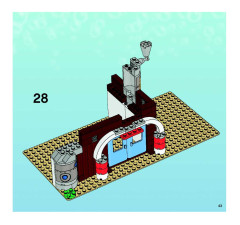 LEGO 3832 instructions page 43 – build guide