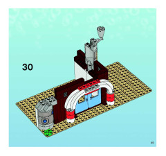LEGO 3832 instructions page 45 – build guide