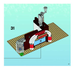 LEGO 3832 instructions page 47 – build guide