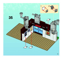 LEGO 3832 instructions page 53 – build guide