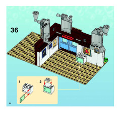 LEGO 3832 instructions page 54 – build guide
