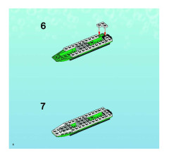 LEGO 3832 instructions page 6 – build guide
