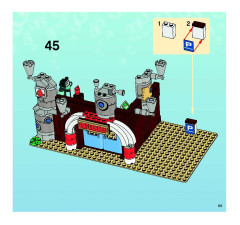 LEGO 3832 instructions page 65 – build guide
