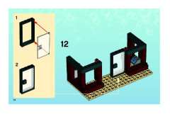 LEGO 3833 instructions page 14 – build guide