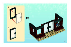 LEGO 3833 instructions page 15 – build guide