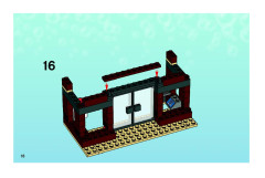 LEGO 3833 instructions page 18 – build guide