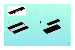 LEGO 3833 instructions page 21 – build guide