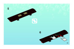 LEGO 3833 instructions page 23 – build guide