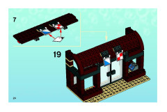 LEGO 3833 instructions page 24 – build guide