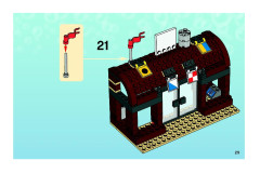 LEGO 3833 instructions page 29 – build guide